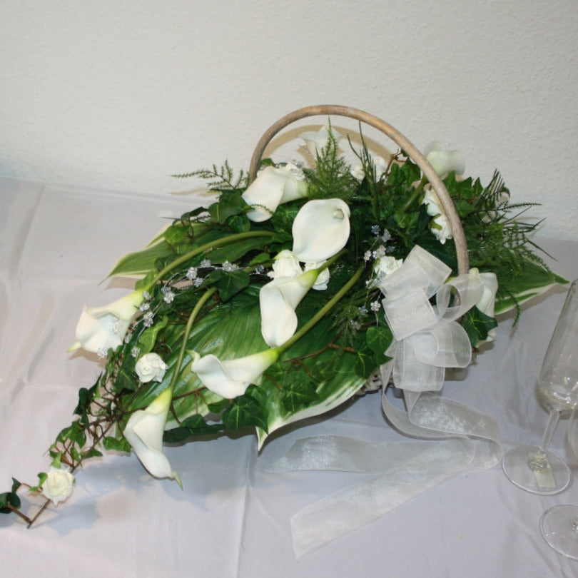 Altar oder Tischdeko Callakorb 2