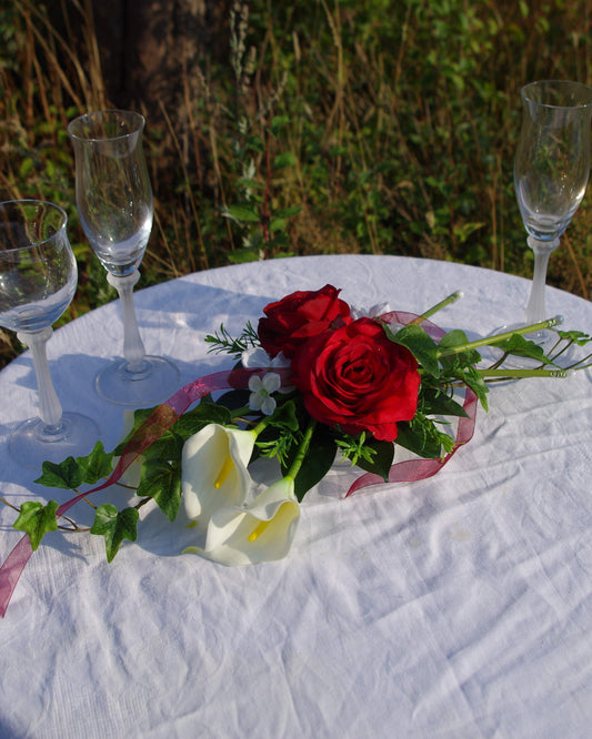 3002 Gesteck Calla modern