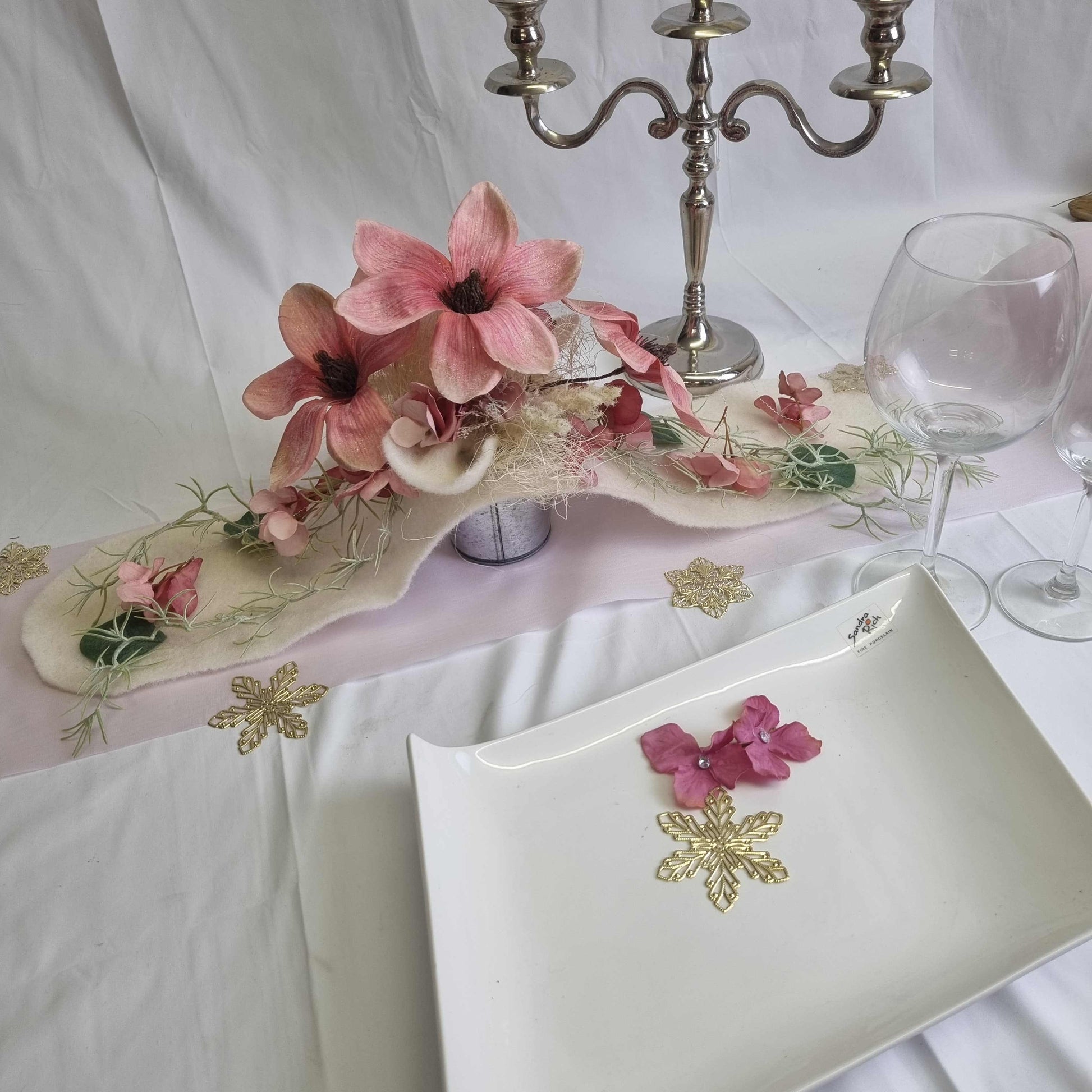 Gesteck Winterhochzeit