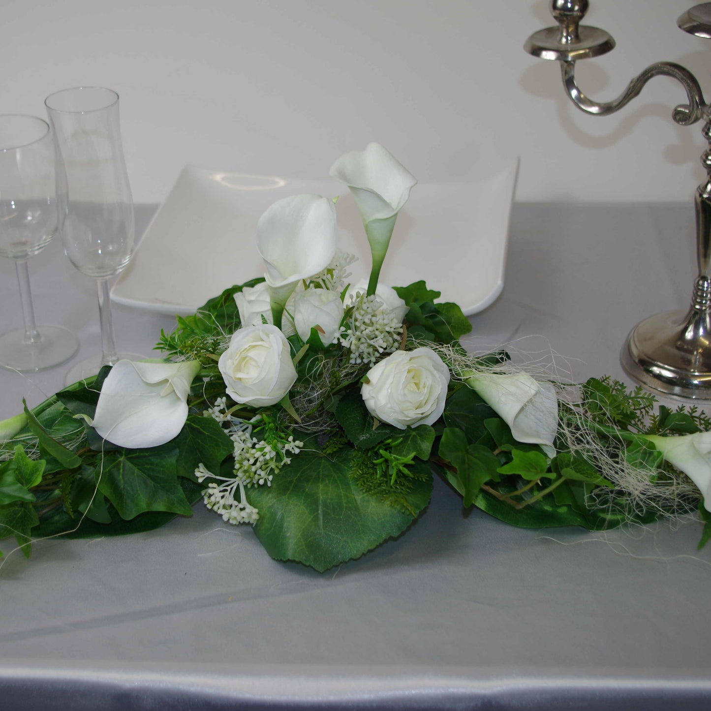 #3007 kleines Gesteck Callas