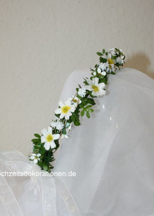 Haarkranz Margeriten