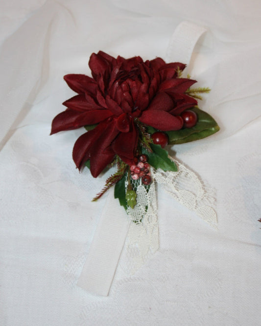 Handgelenkstrauss Herbst Dahlie