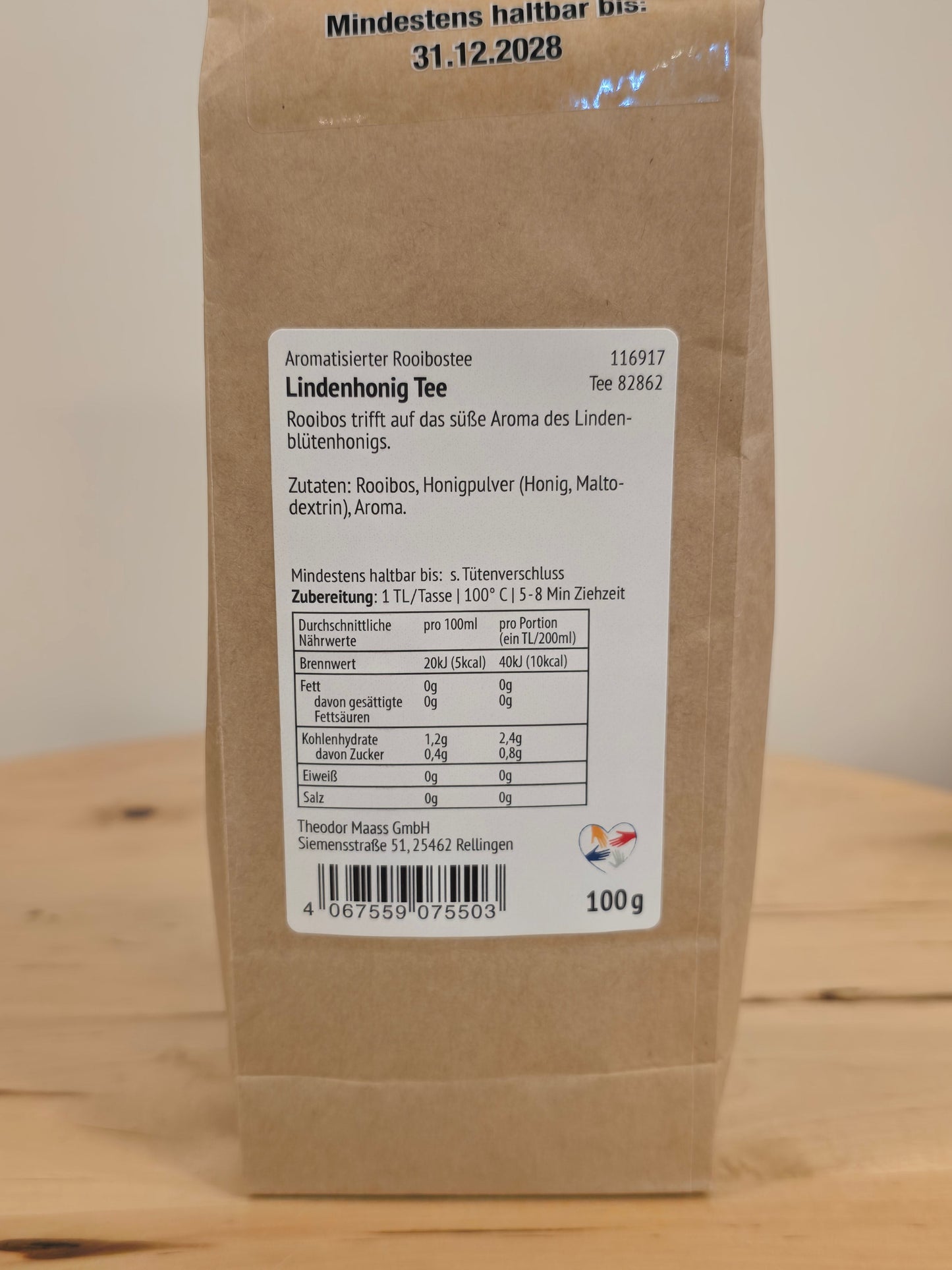 Lindenhonig Tee Roibostee 100gr