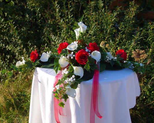 3009 Paargesteck Callas und Rosen