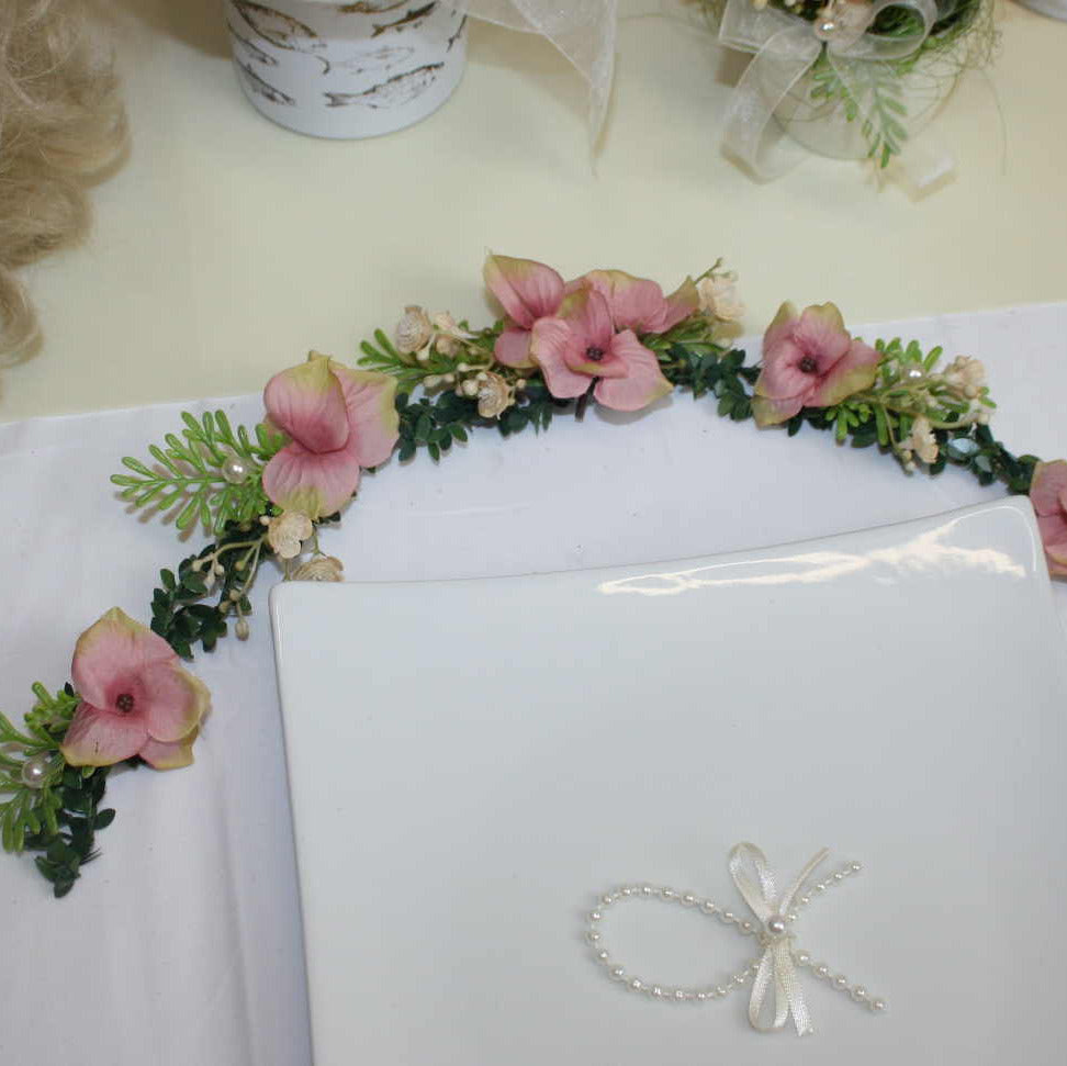 Platzranke Hortensienbl�ten