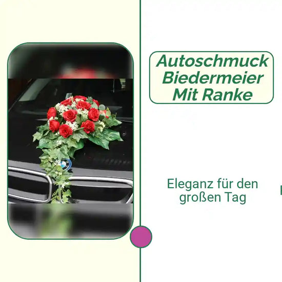 Autoschmuck Biedermeier mit Ranke by@Outfy