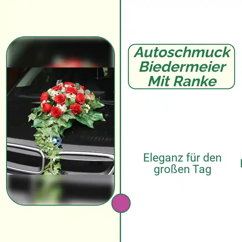 Autoschmuck Biedermeier mit Ranke by@Outfy