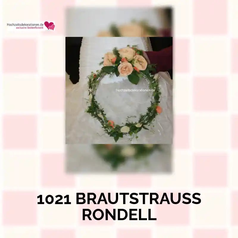 1021 Brautstrauss Rondell by@Outfy