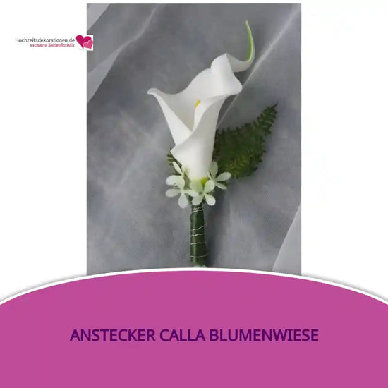 Anstecker Calla Blumenwiese by@Outfy