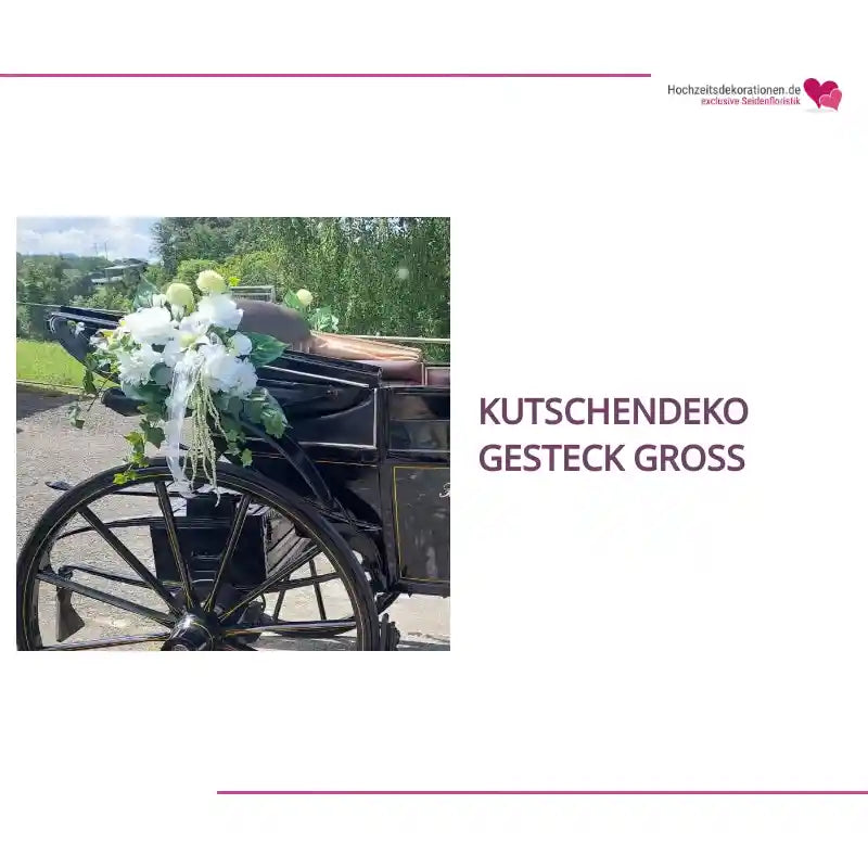 Kutschendeko Gesteck gro&szlig; by@Outfy