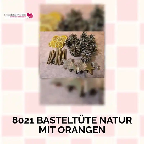 8021 Bastelt&uuml;te Natur mit Orangen by@Outfy