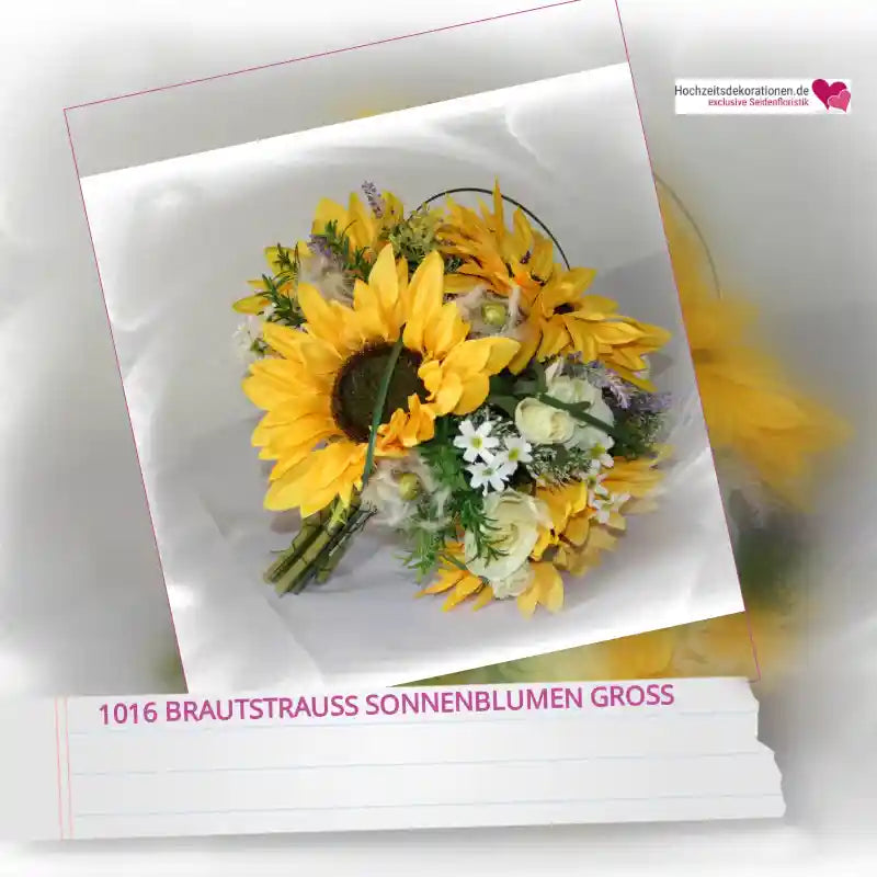 1016 Brautstrauss Sonnenblumen gross by@Outfy