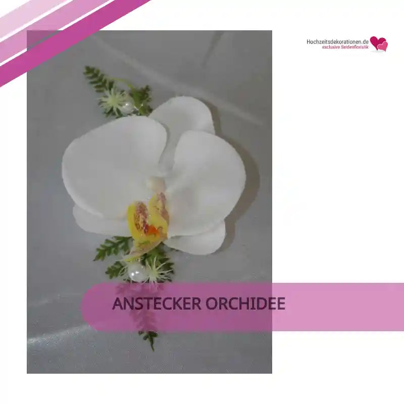 Anstecker Orchidee by@Outfy