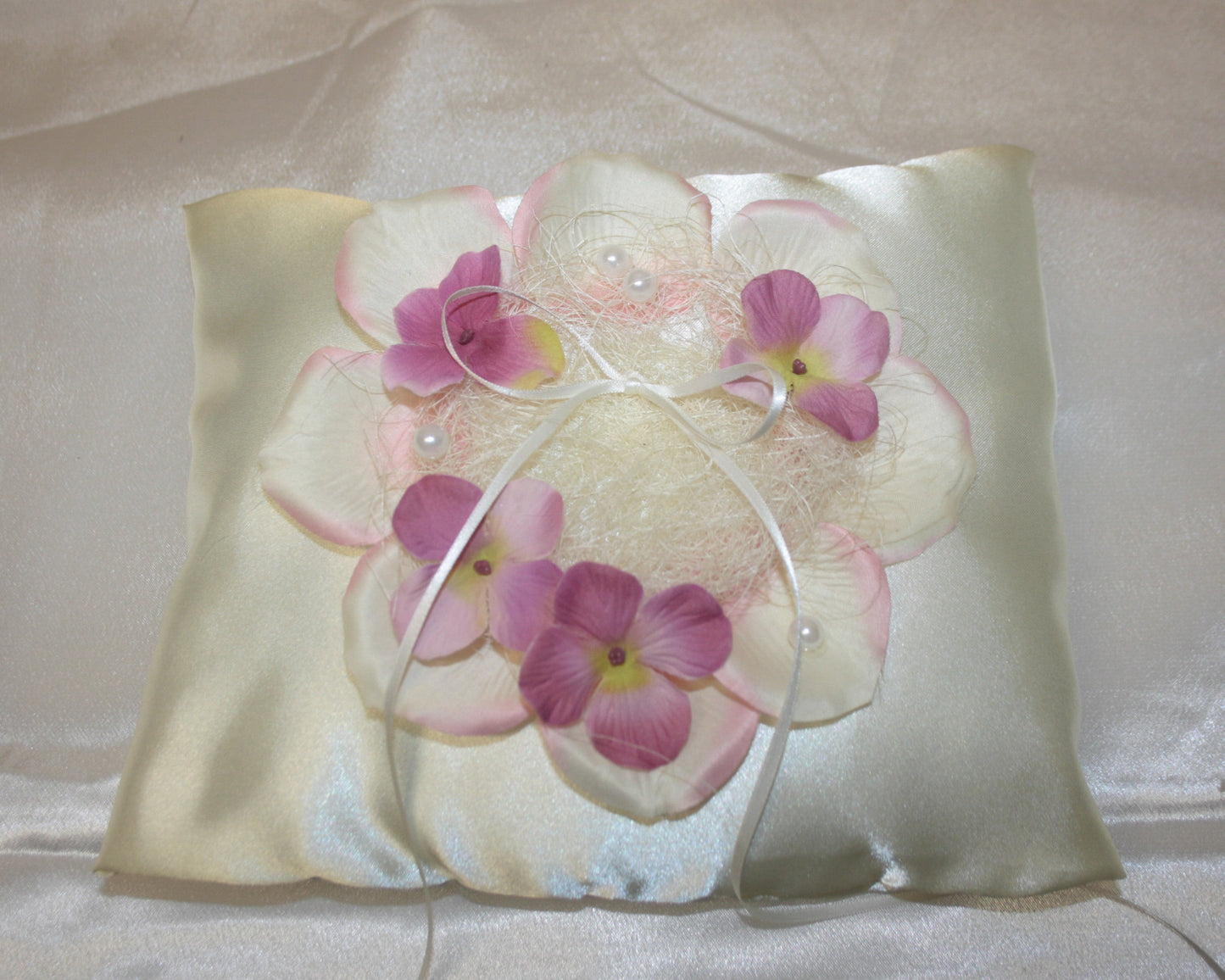 Ringkissen Rosa-pink