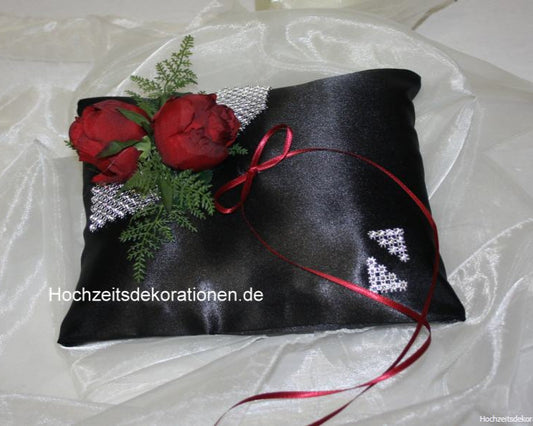 Ringkissen Gothic 2 Rosen