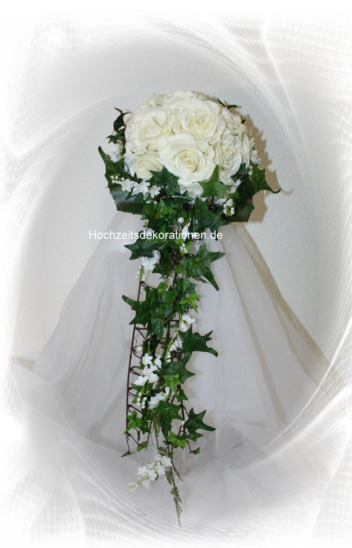 1076 Rosenkugel mit Maiglöckchen