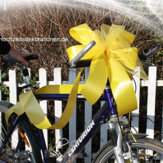 Geschenkschleife Fahrrad Motorrad Roller