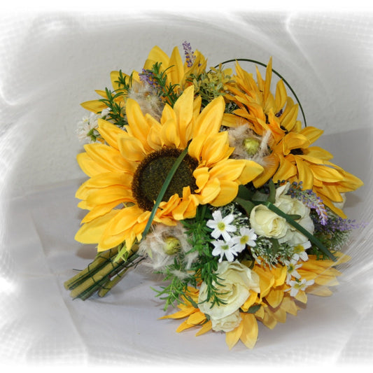 Brautstrauss Sonnenblumen gross