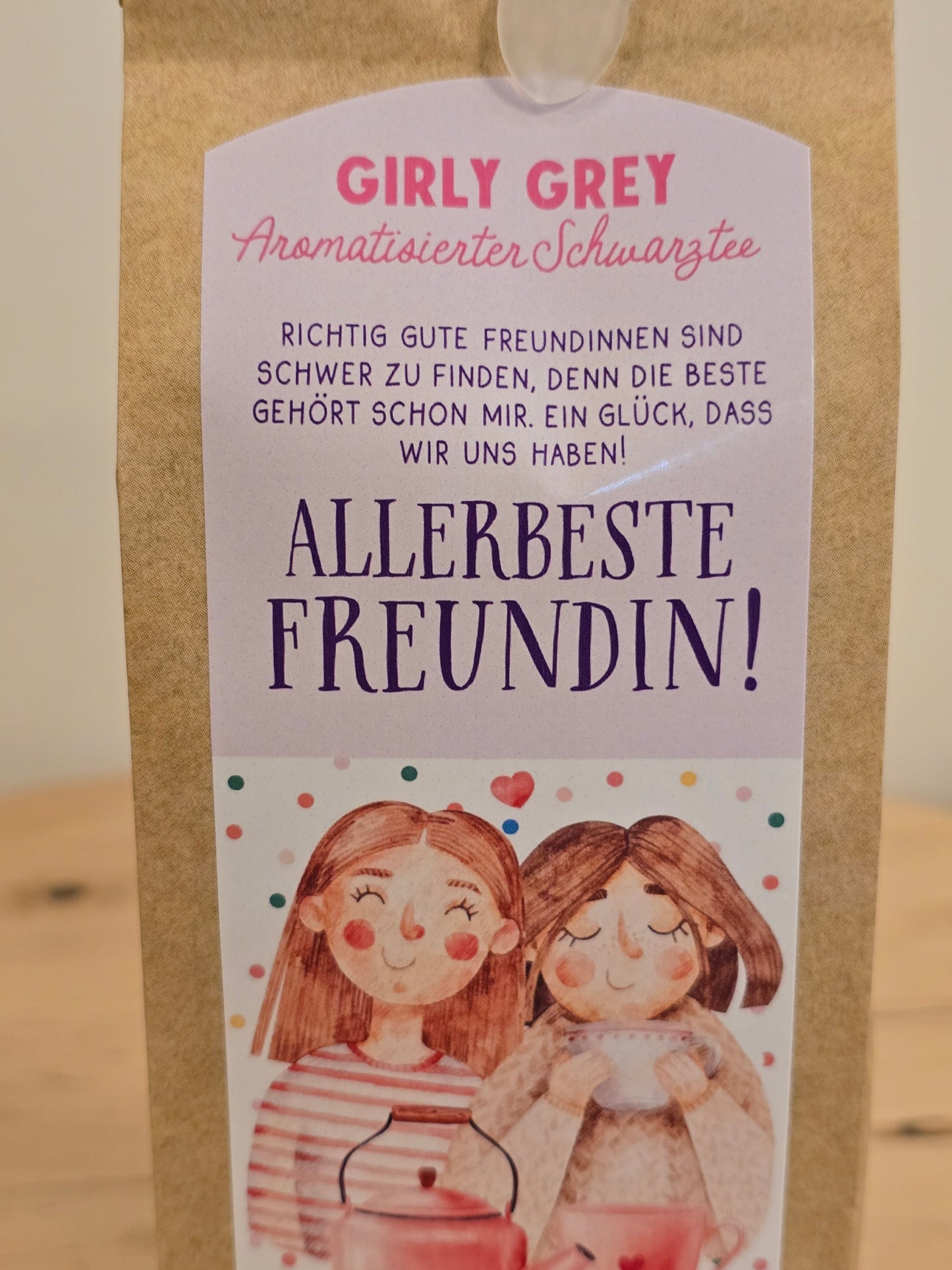 Allerbeste Freundin Tee-aromatischer Schwarztee 100gr