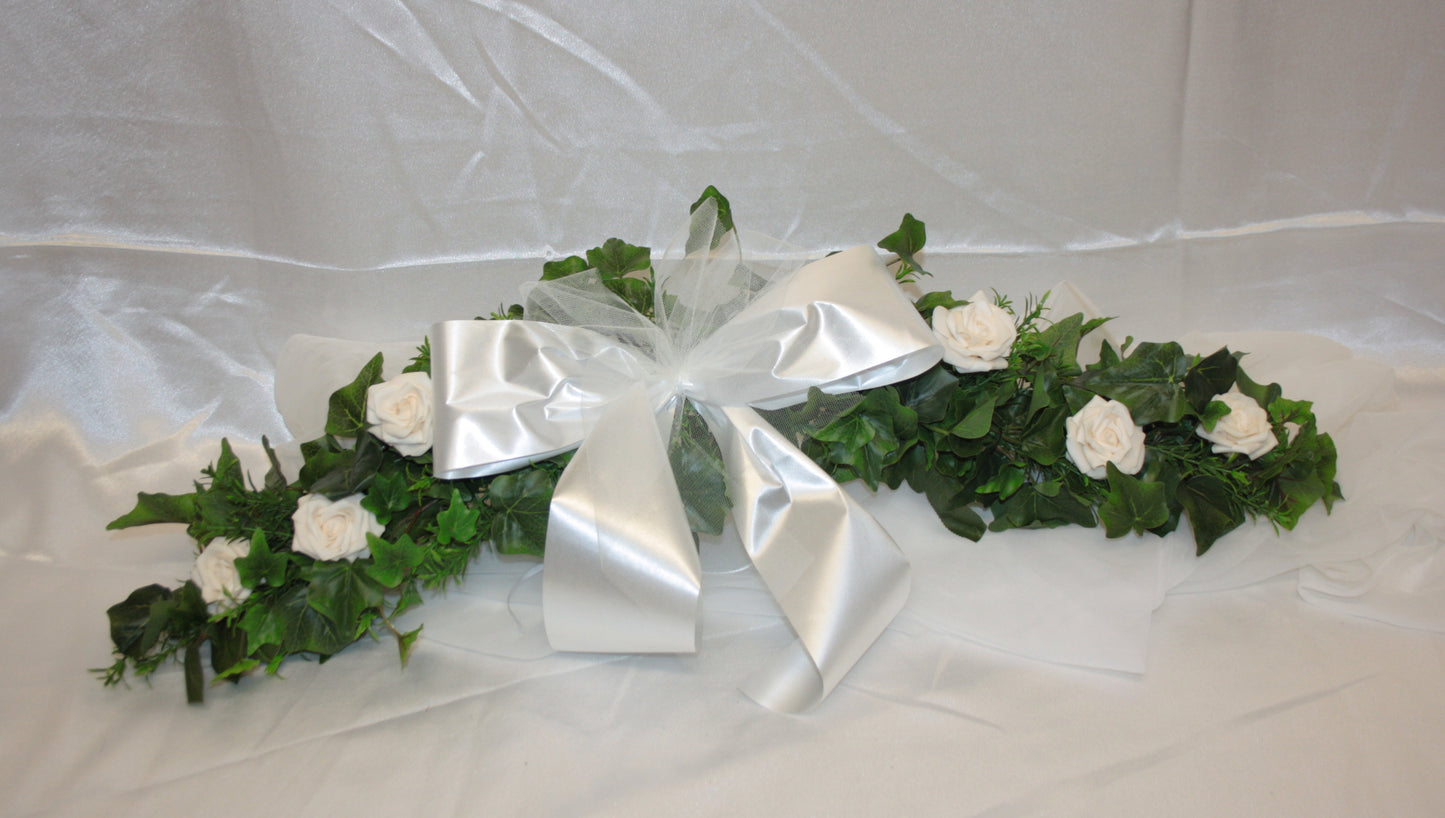 Türbogen Hochzeit mit Schleife