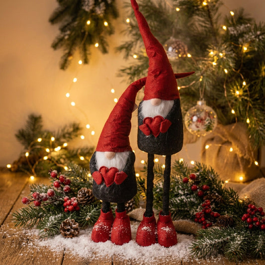 8092-8809 Weihnachtswichtel XXL Filz 75-95cm hoch